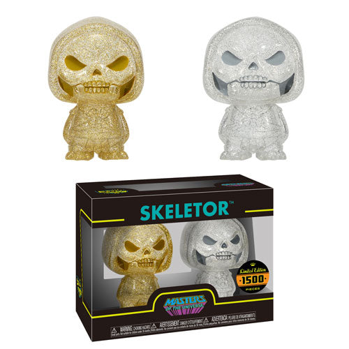 Mini Hikari Skeletor (Gold &amp; Silver) 2-Pack /1500 made