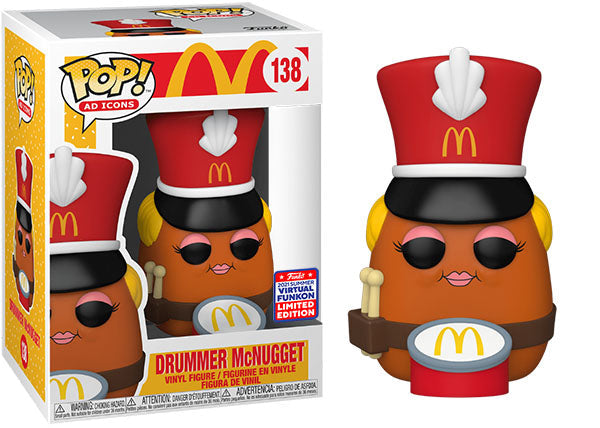 Drummer McNugget (McDonald&#39;s, Ad Icons) 138 - 2021 Virtual Funkon Exclusive