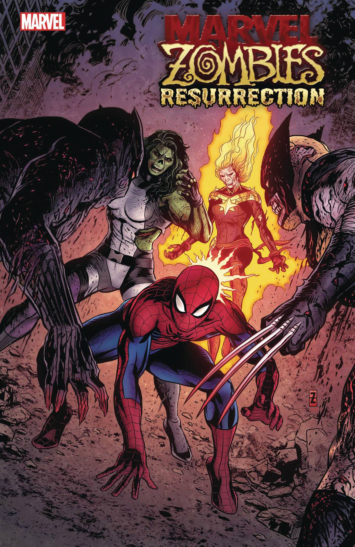 Marvel Zombies Resurrection #1 (Of 4) 1:50 Patrick Zircher Variant (09/02/2020) Marvel