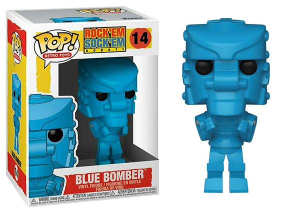 Blue Bomber (Rock &#39;Em Sock Robots, Retro Toys) 14