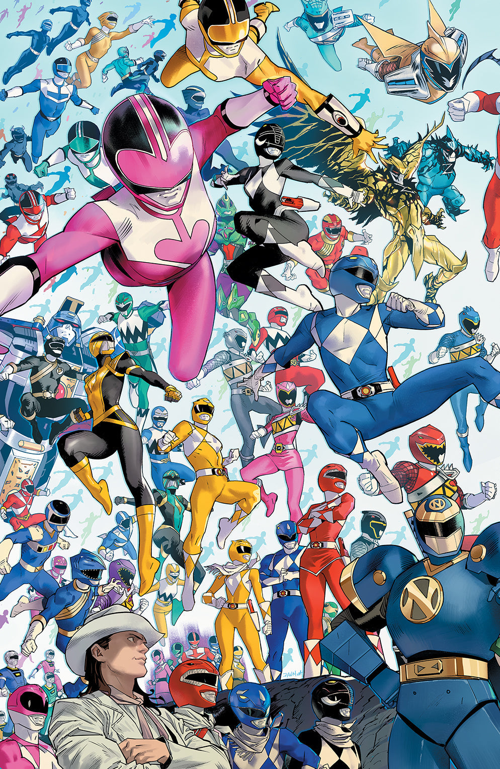 Power Rangers #1 1:10 Dan Mora Variant (C: 1-0-0) (11/11/2020) Boom