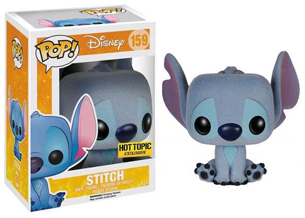 Stitch (Seated, Flocked, Lilo &amp; Stitch) 159 - Hot Topic Exclusive