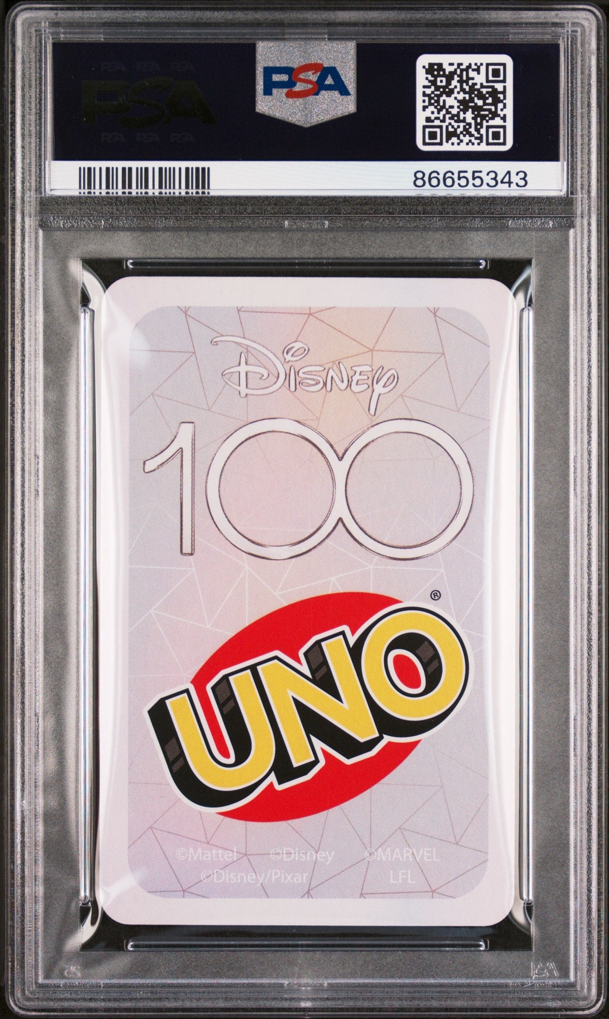 2023 UNO DISNEY 100 CINDERELLA BLUE 2 PSA 9
