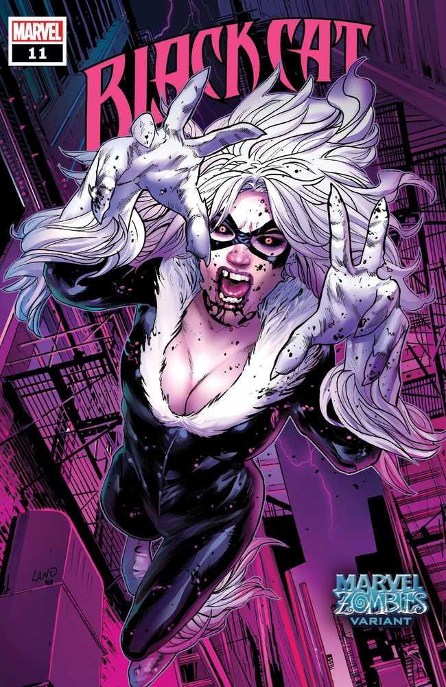 Black Cat #11 Land Marvel Zombies Variant