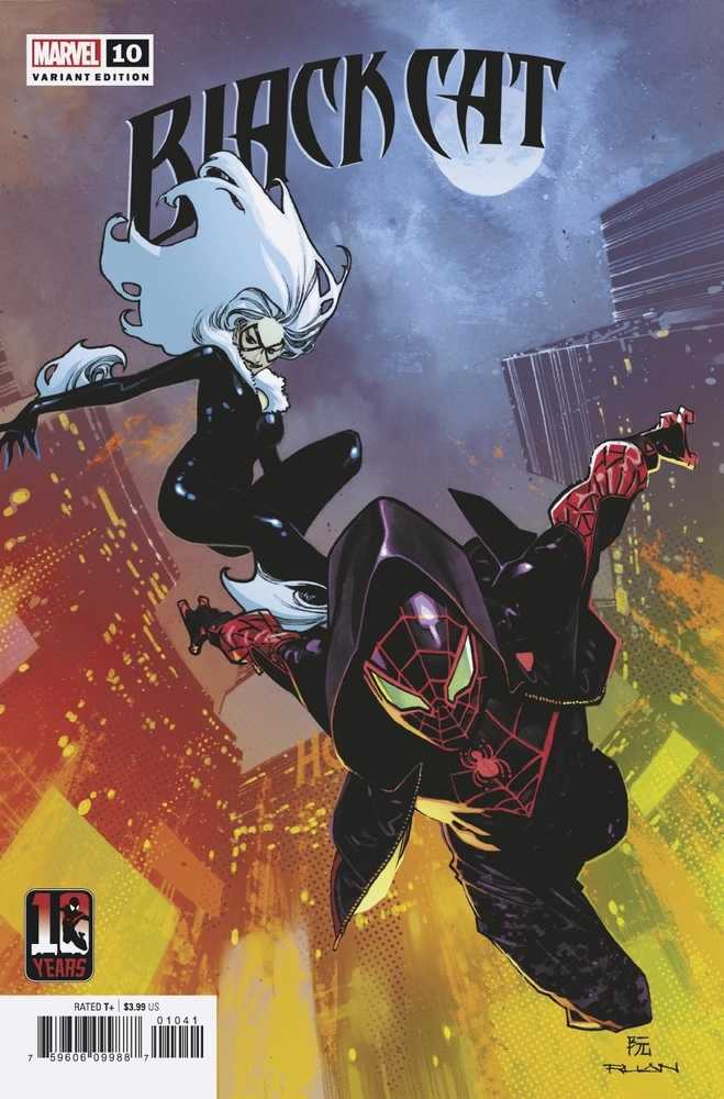 Black Cat #10 Ruan Miles Morales 10 Th Anniv Variant