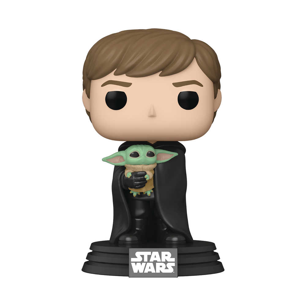 Star Wars: The Mandalorian Luke with Child #482 Pop! Vinyl Figure