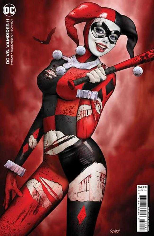 DC vs Vampires #11 (de 12) Portada B Nathan Szerdy Variante de cartulina