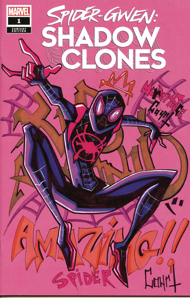 Spider-Gwen: Shadow Clones (2023) #1F SIGNED &amp; REMARKED