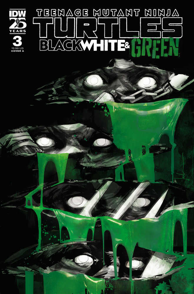 Teenage Mutant Ninja Turtles: Black White &amp; Green (2024) #3