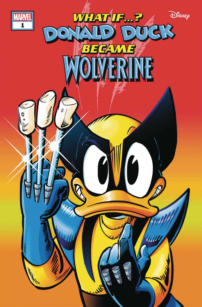 Marvel &amp; Disney: What If...? Donald Duck Became Wolverine (2024) #1 CGC GRADED