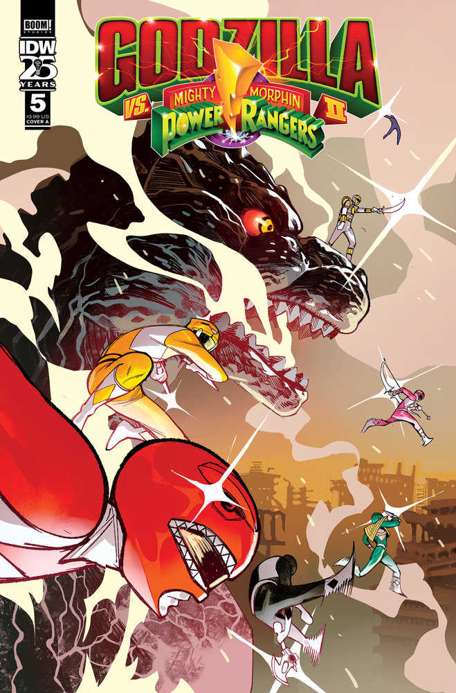 Godzilla Vs. The Mighty Morphin Power Rangers (2024) #5