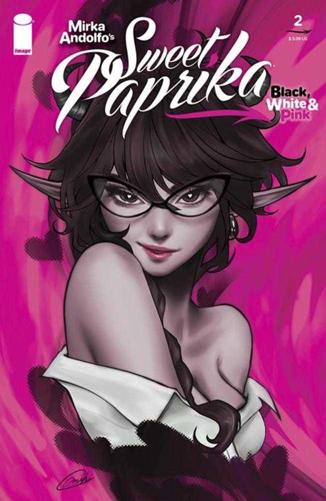 Mirka Andolfo&#39;s Sweet Paprika Black, White &amp; Pink (2023) #2C