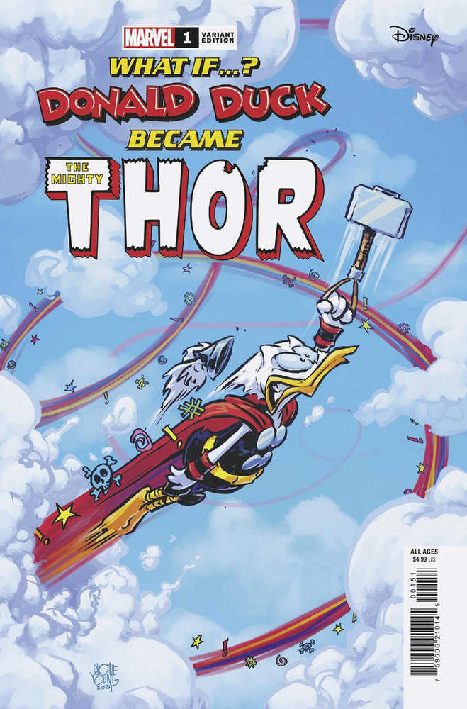 Marvel &amp; Disney: What If...? Donald Duck Became Thor (2024) #1E