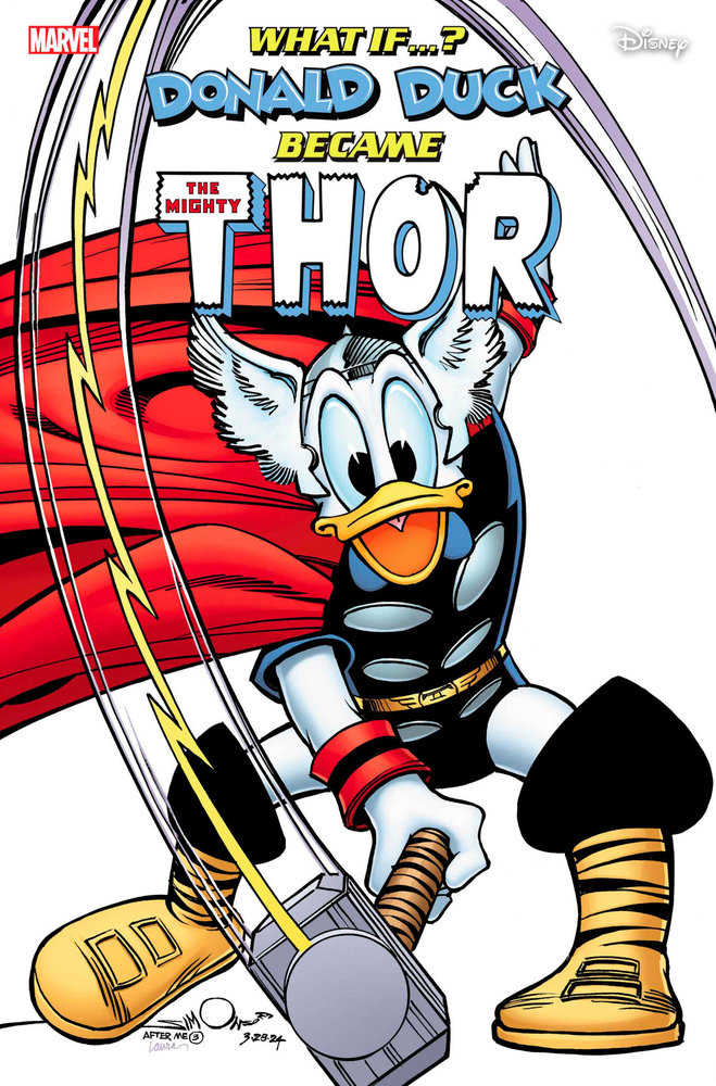 Marvel &amp; Disney: What If...? Donald Duck Became Thor (2024) #1D