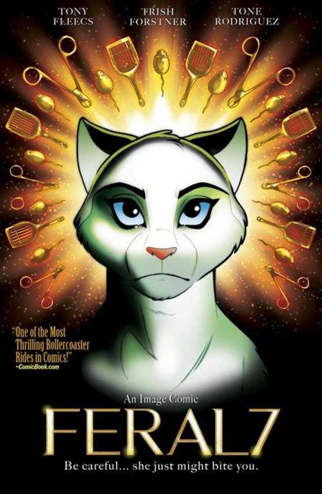 Feral #7 Cover B Trish Forstner &amp; Tony Fleecs Homage Variant