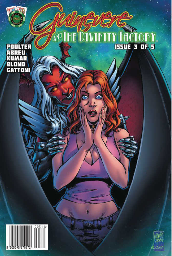 Guinevere &amp; Divinity Factory #3 Cover A Marcio Abreau