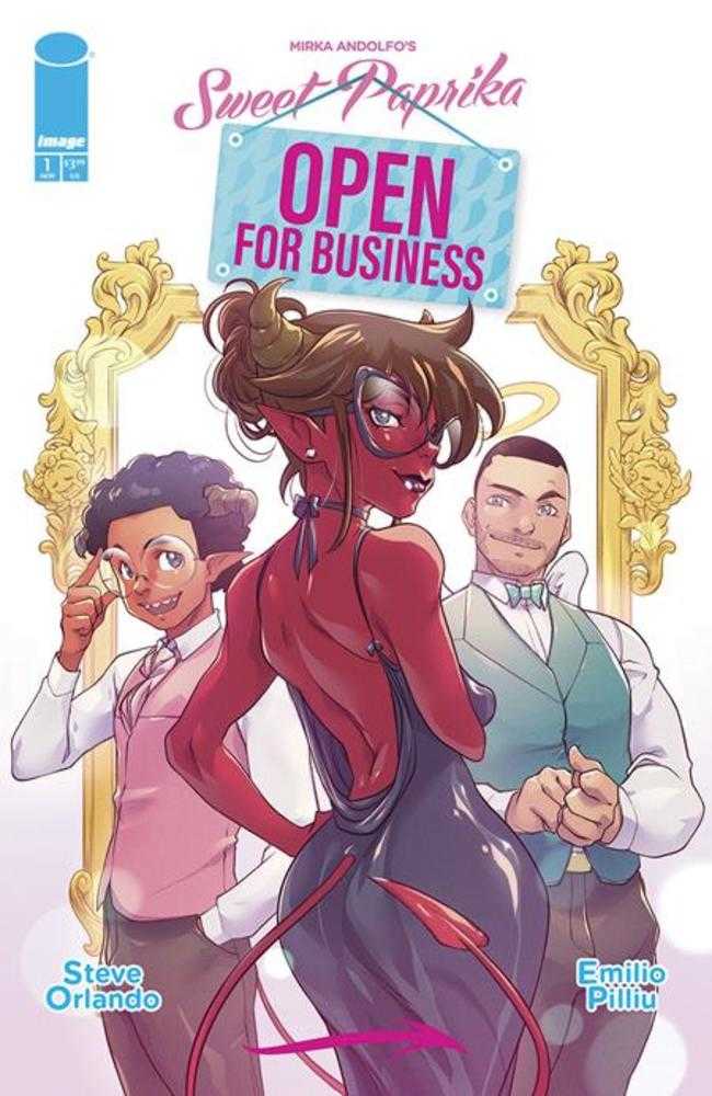 Mirka Andolfo&#39;s Sweet Paprika: Open For Business (2024) #1