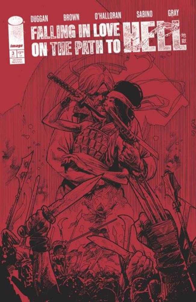 Falling In Love On The Path To Hell (2024) #3 Second Printing