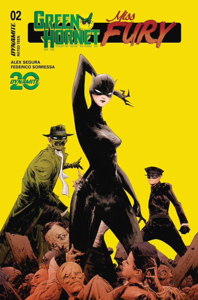 Green Hornet Miss Fury #2 Cover B Lee &amp; Chung