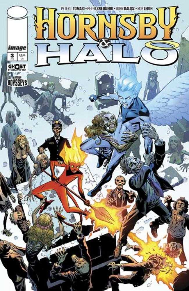 Hornsby &amp; Halo #3 Cover A Peter Snejbjerg &amp; John Kalisz
