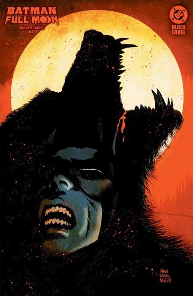 Batman Full Moon #4 (Of 4) Francesco Francavilla Card Stock Variant (Mature) Previously Foc&#39;D On 12/9