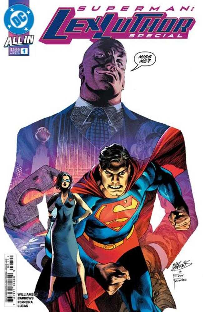 Superman Lex Luthor Special #1 (One Shot) Cover A Eddy Barrows &amp; Eber Ferreira