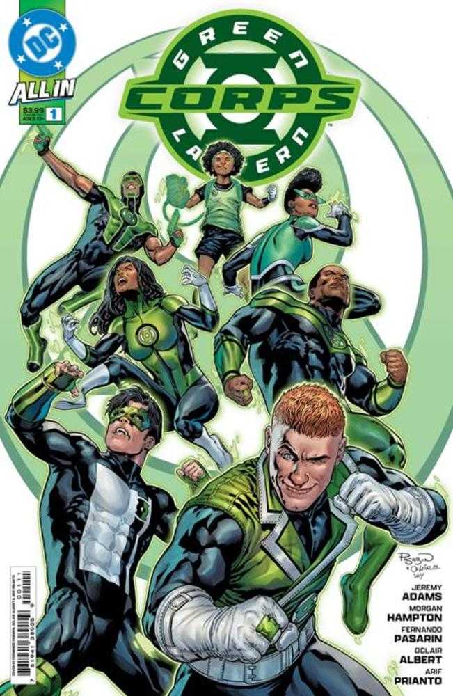 Green Lantern Corps #1 Cover A Fernando Pasarin &amp; Oclair Albert