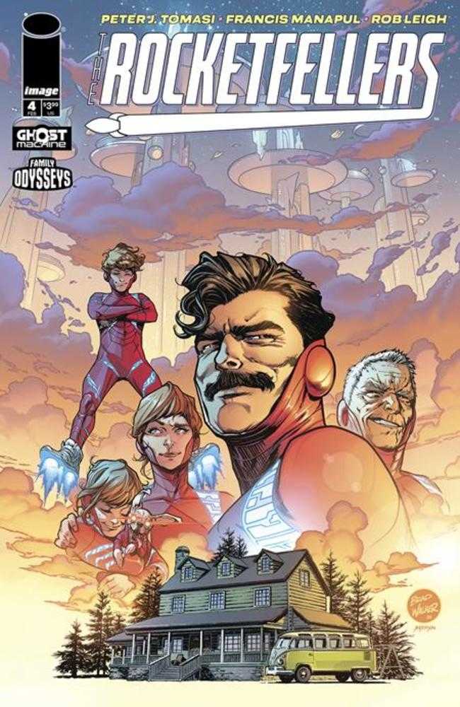 Rocketfellers #4 Cover B Brad Walker &amp; Brad Anderson Variant