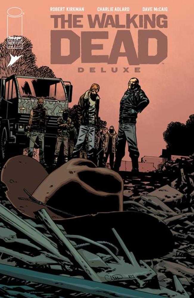 Walking Dead Deluxe #107 Cover B Charlie Adlard &amp; Dave Mccaig Variant (Mature)