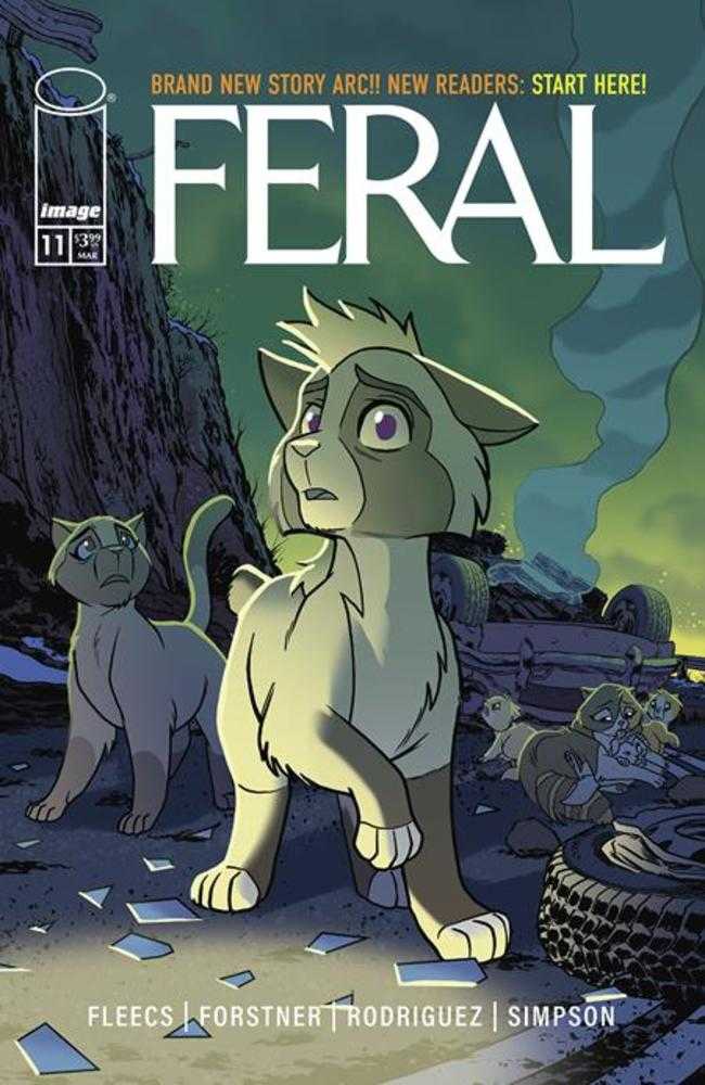 Feral #11 Cover A Tony Fleecs &amp; Trish Forstner