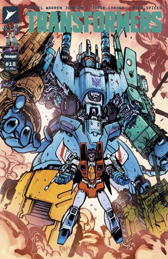 Transformers #18 Cover A Daniel Warren Johnson &amp; Mike Spicer