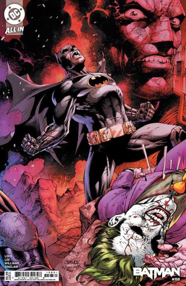Batman #158 Cover C Jim Lee &amp; Scott Williams Connecting Card Stock Variant (2 Of 2)