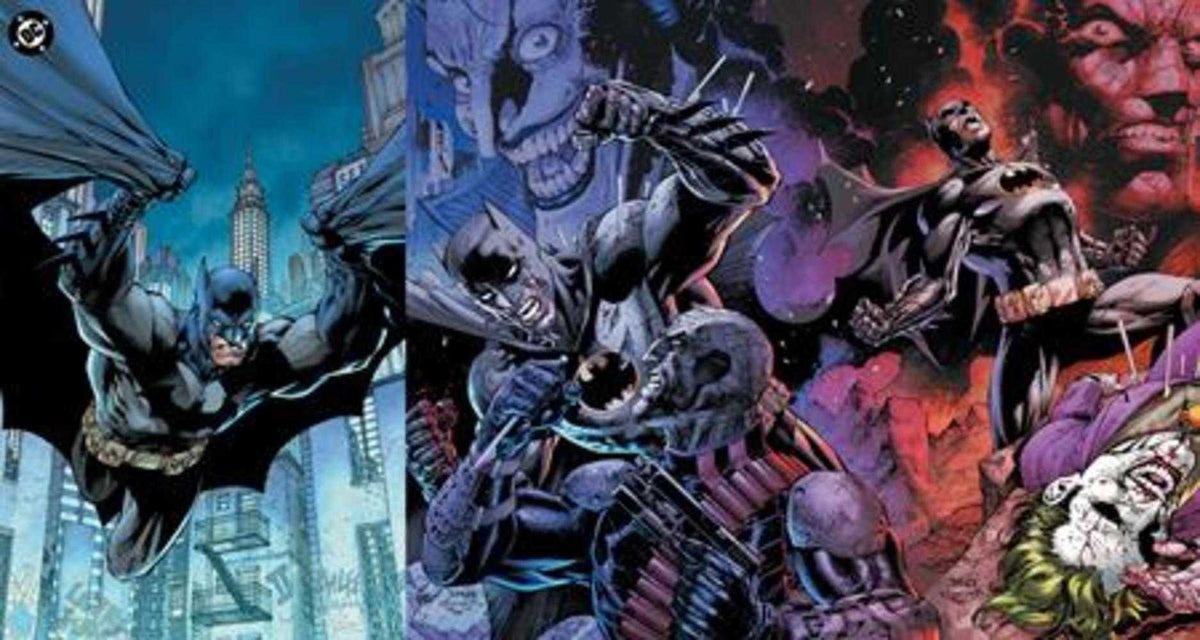 Batman #158 Cover J Jim Lee &amp; Scott Williams Connecting Gatefold Card Stock Variant