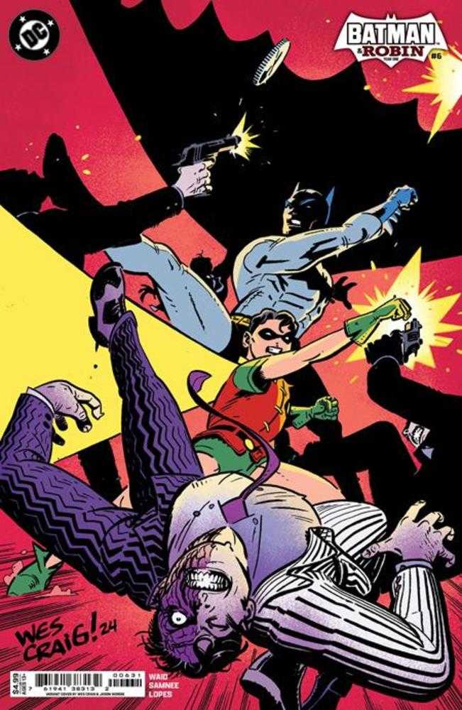 Batman &amp; Robin Year One #6 (Of 12) Cover C Wes Craig Card Stock Variant