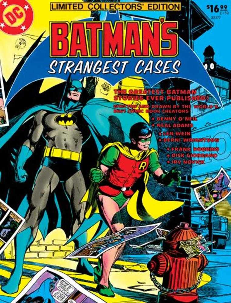 Limited Collectors Edition #59 Batmans Strangest Cases Facsimile Edition Cover B Neal Adams &amp; Bernie Wrightson Foil Variant
