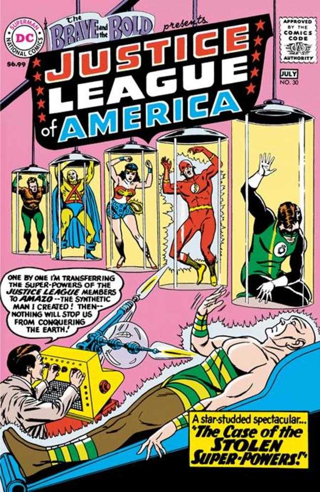Brave And The Bold #30 Facsimile Edition Cover B Mike Sekowsky &amp; Murphy Anderson Foil Variant