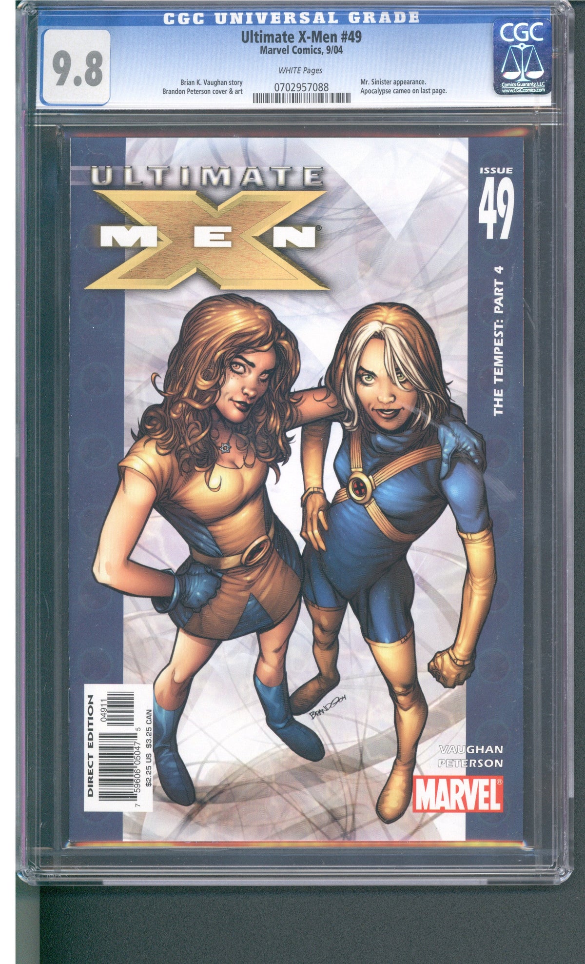 Ultimate X-Men #49 (09/04) Graded CGC 9.8