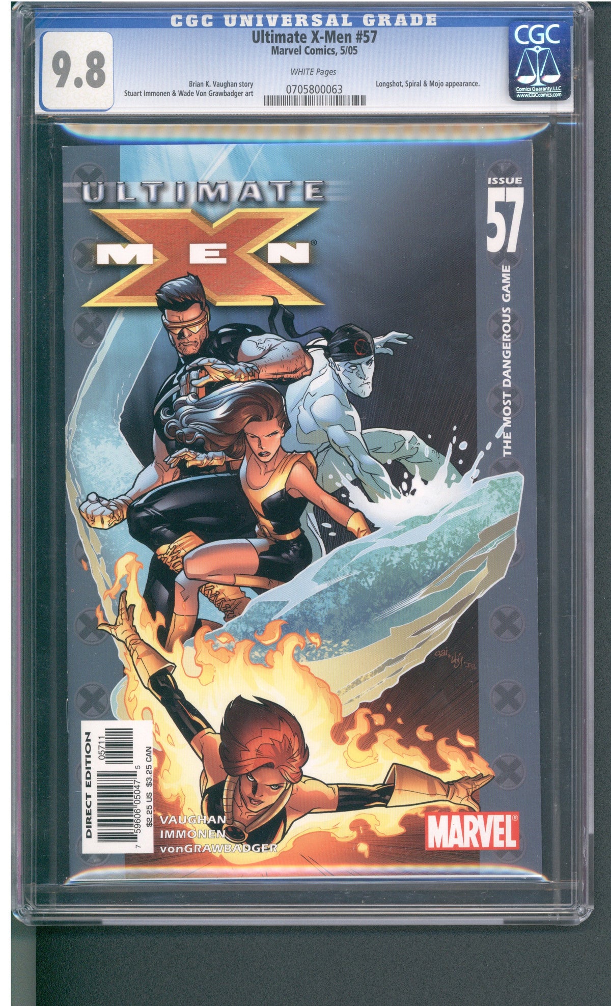Ultimate X-Men #57 (05/05) Graded CGC 9.8