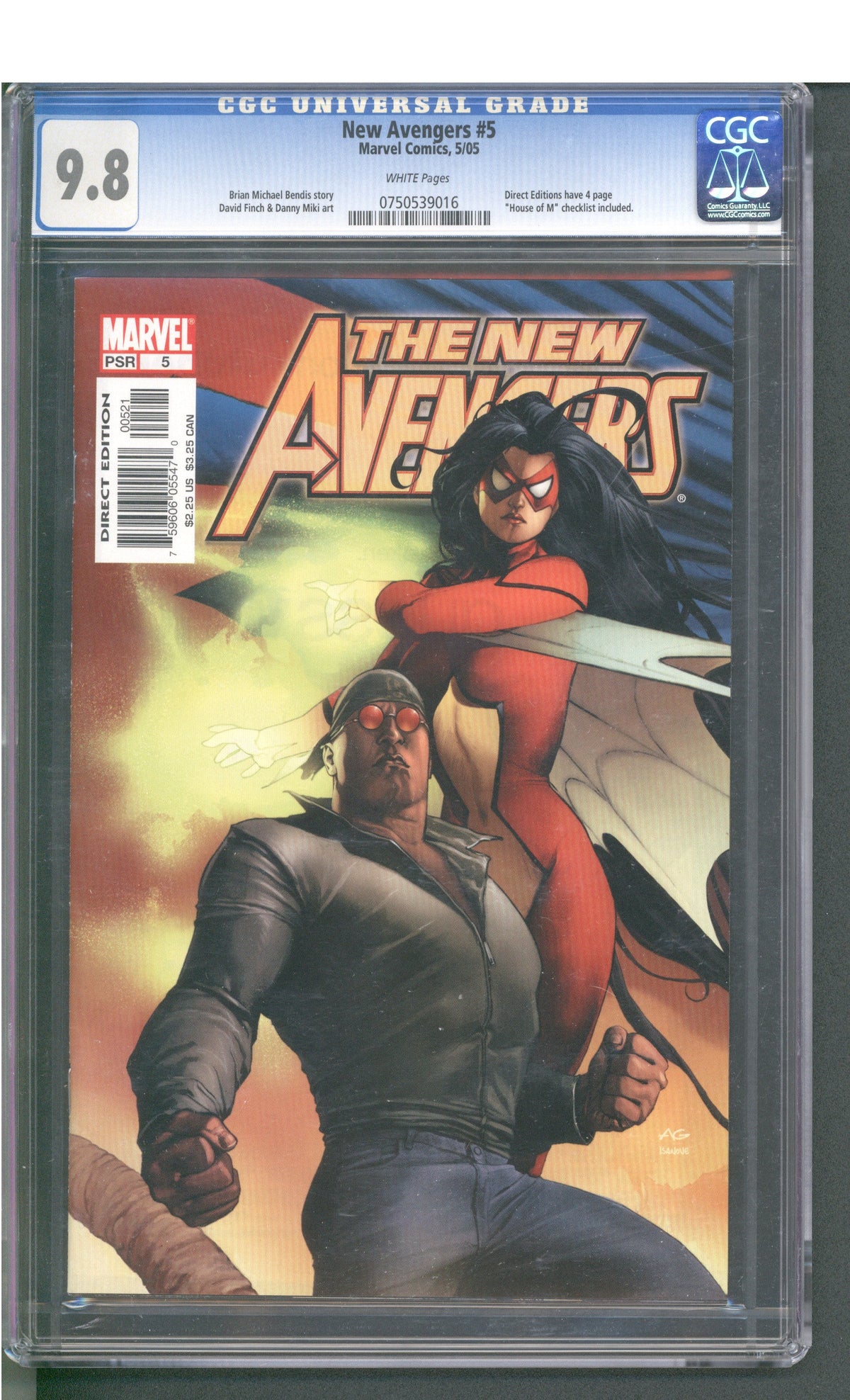 New Avengers #5 (05/05) Graded CGC 9.8