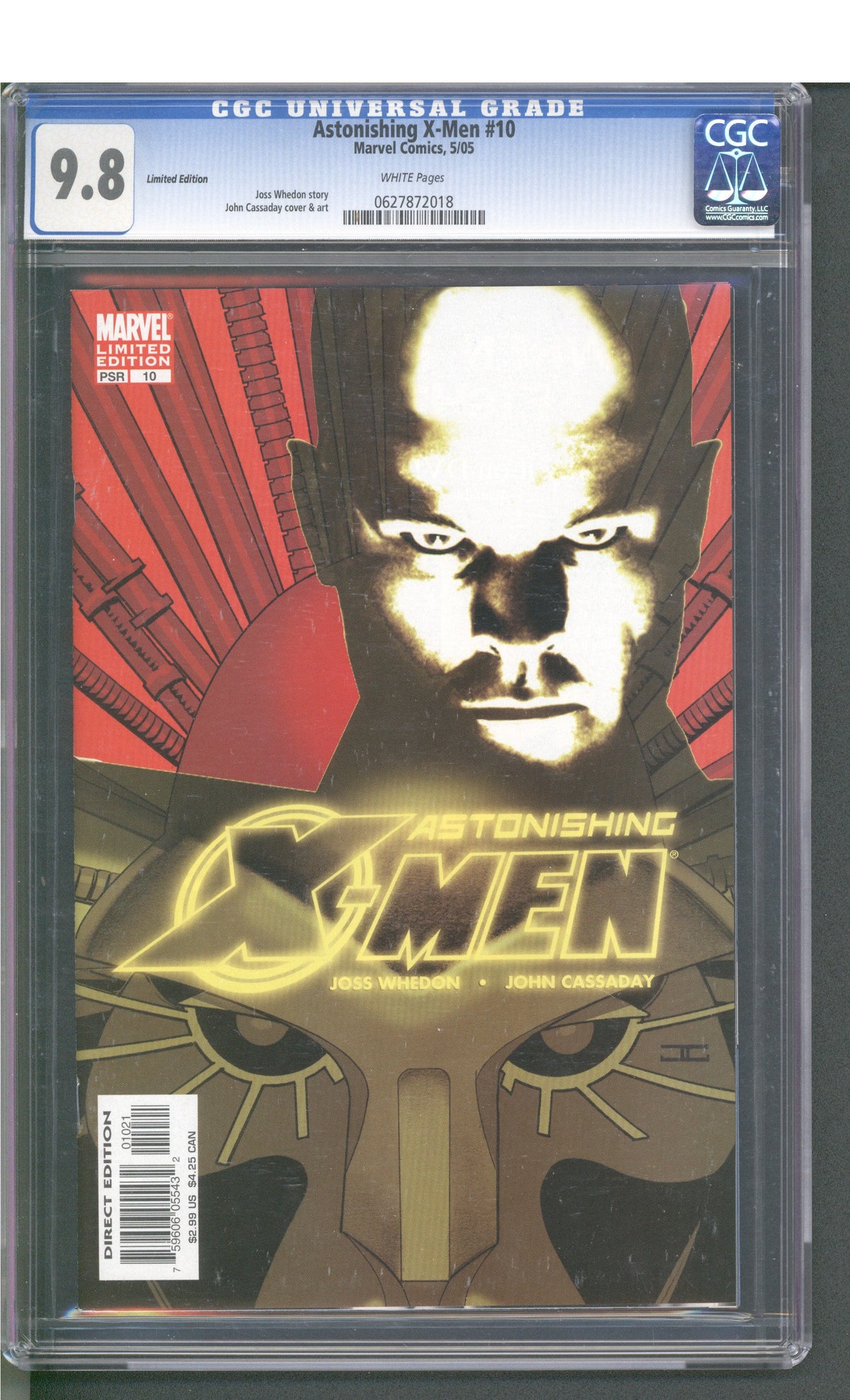 Astonishing X-Men #10 (5/05) Graded CGC 9.8