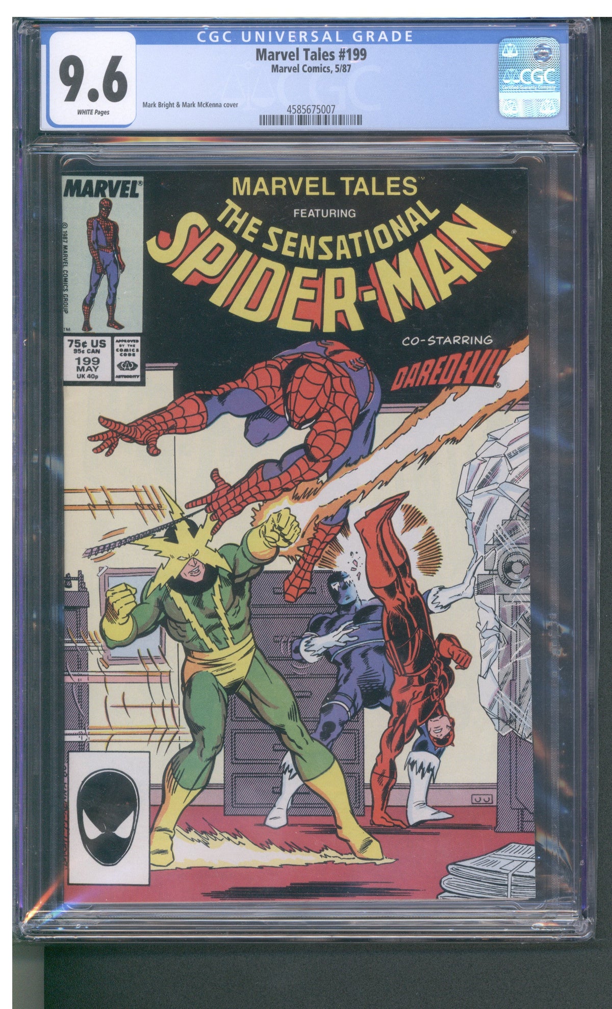 Marvel Tales #199 (5/87) Graded CGC 9.6