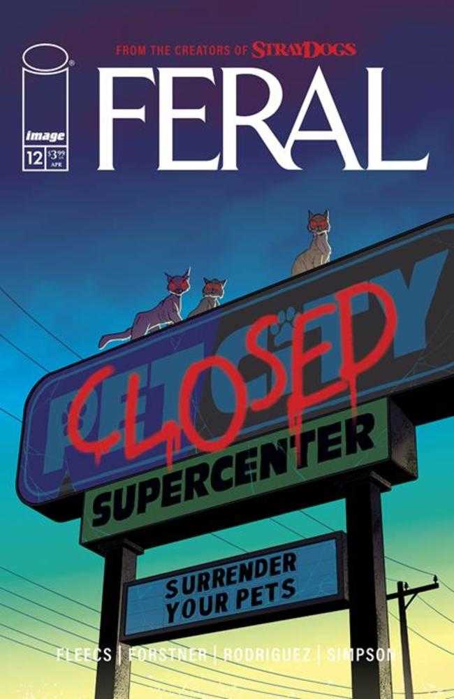 Feral #12 Cover A Tony Fleecs &amp; Tone Rodriguez