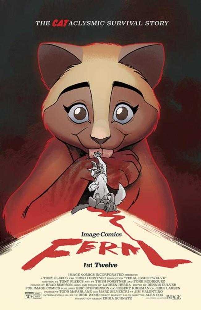 Feral #12 Cover B Tony Fleecs &amp; Trish Forstner Variant