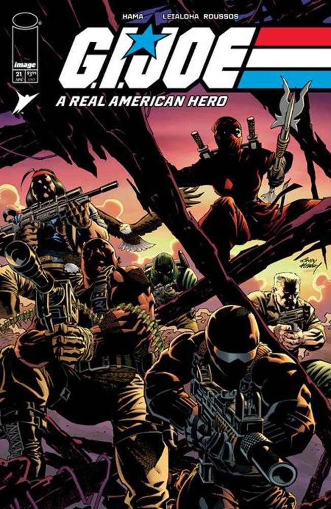 G.I. Joe A Real American Hero Silent Missions Edition #21 Cover B Andy Kubert &amp; Laura Martin Variant
