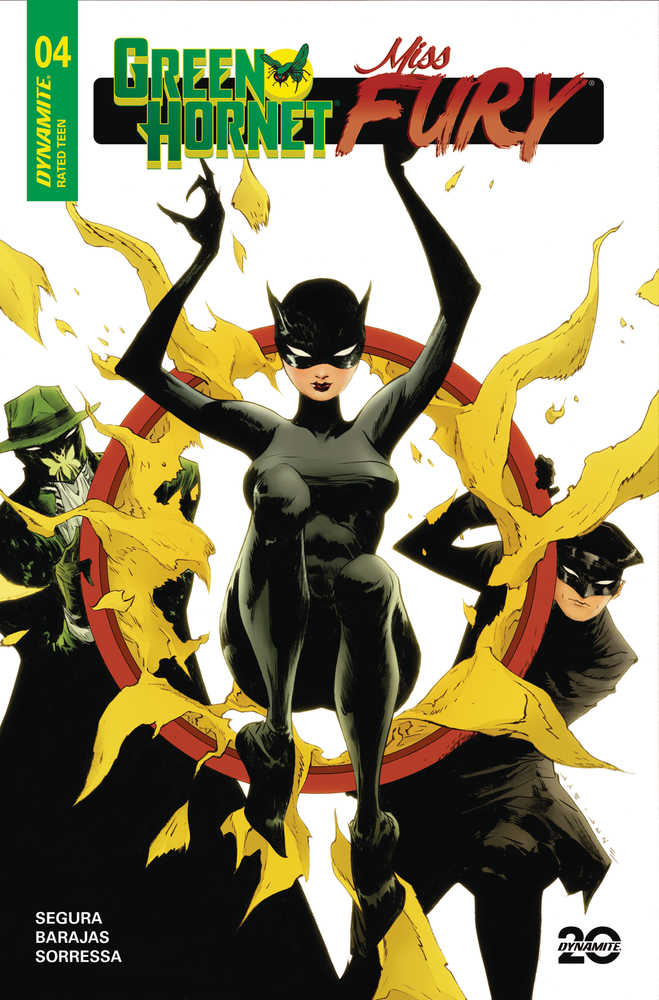 Green Hornet Miss Fury #4 Cover B Lee &amp; Chung