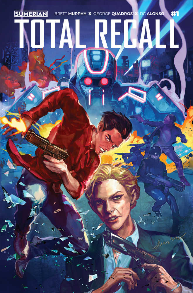Total Recall #1 (Of 4) Cover A Sungah (Mature)