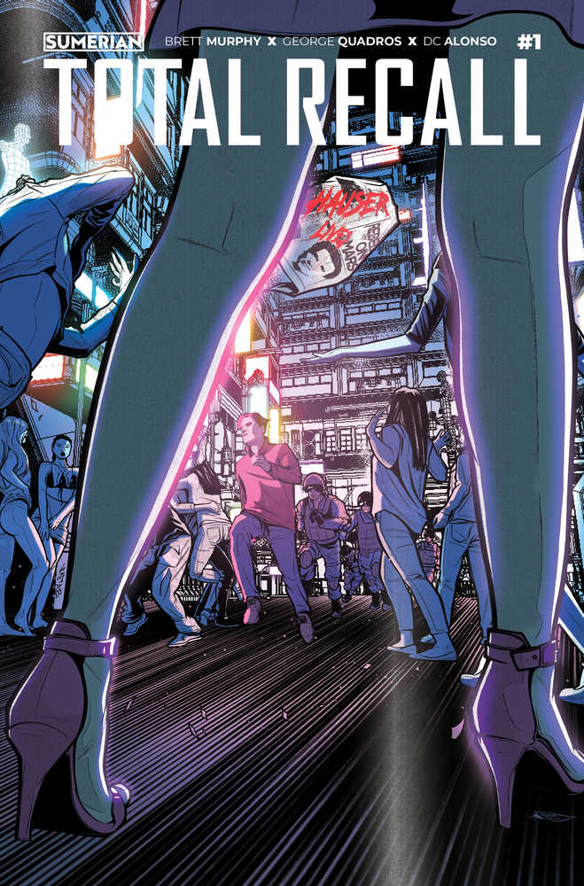 Total Recall #1 (Of 4) Cover D Quadros (Mature)