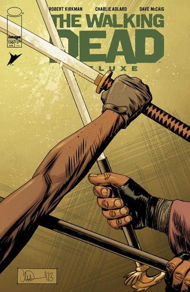 Walking Dead Deluxe #110 Cover B Charlie Adlard &amp; Dave Mccaig Variant (Mature)
