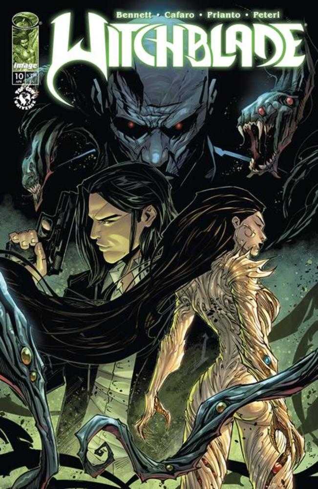 Witchblade #10 (2024) Cover A Giuseppe Cafaro &amp; Arif Prianto