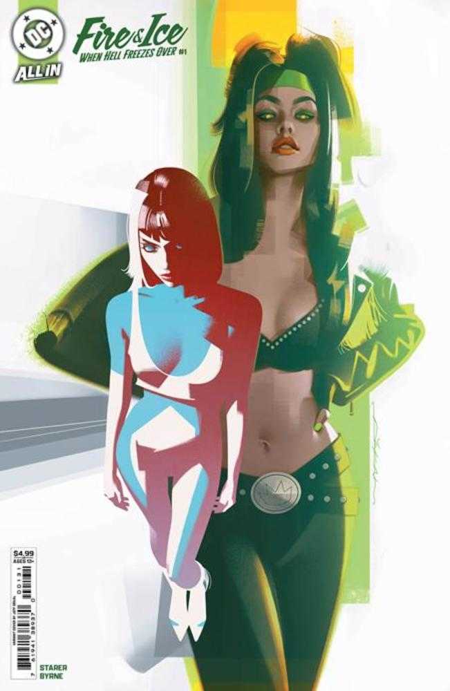 Fire &amp; Ice When Hell Freezes Over #1 (Of 6) Cover C Jeff Dekal Card Stock Variant